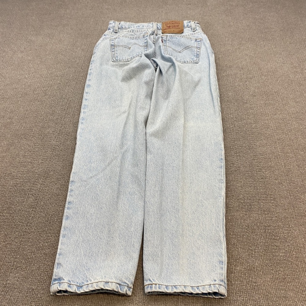 Levis 551 Jeans Women 6 Fits 27x29 Blue Wash High Rise Vintage 90s 1996 USA Made